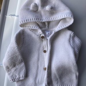 White like new sweater